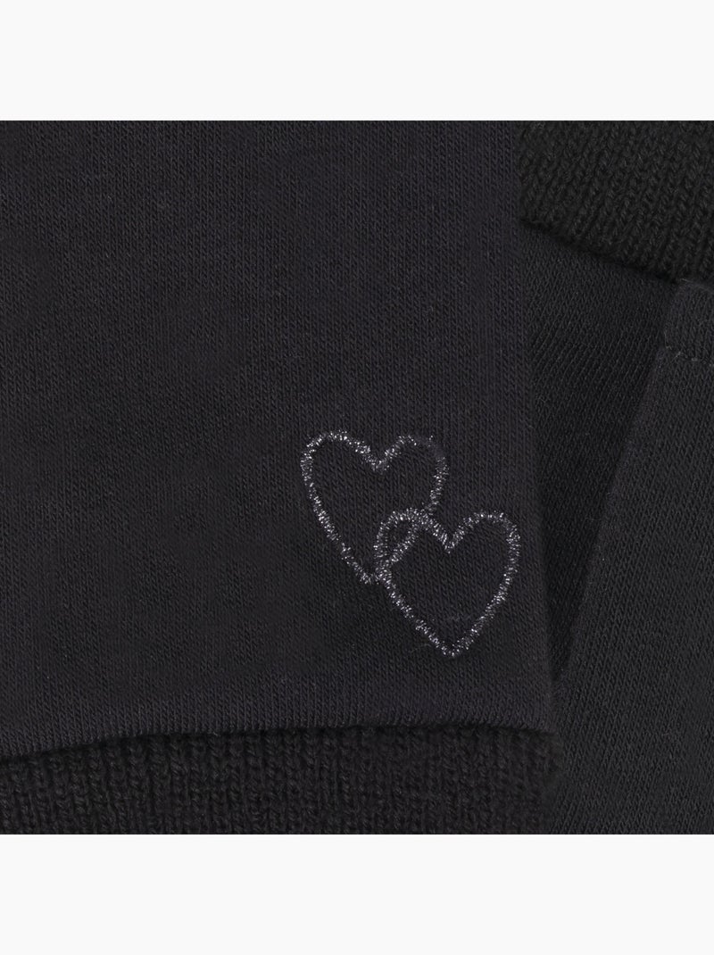 Mitaines tissu doux et chaud, taille unique, non doublé femme Isotoner Noir - Kiabi