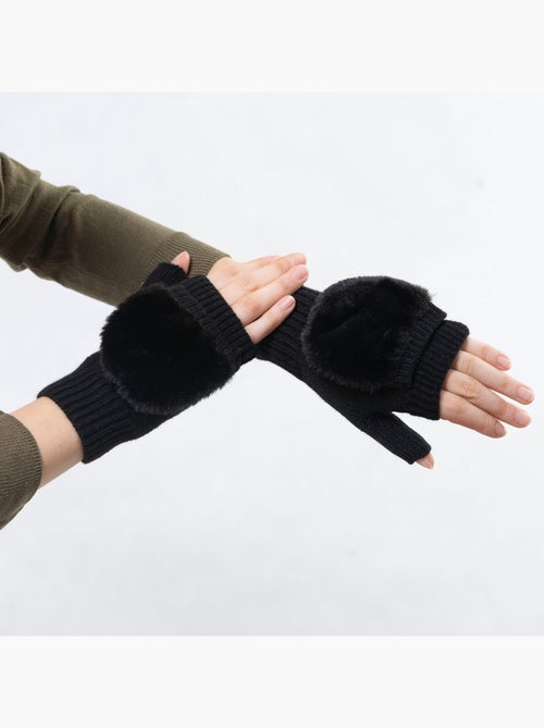 Mitaines ultra doux - non doublées femme Isotoner - Kiabi