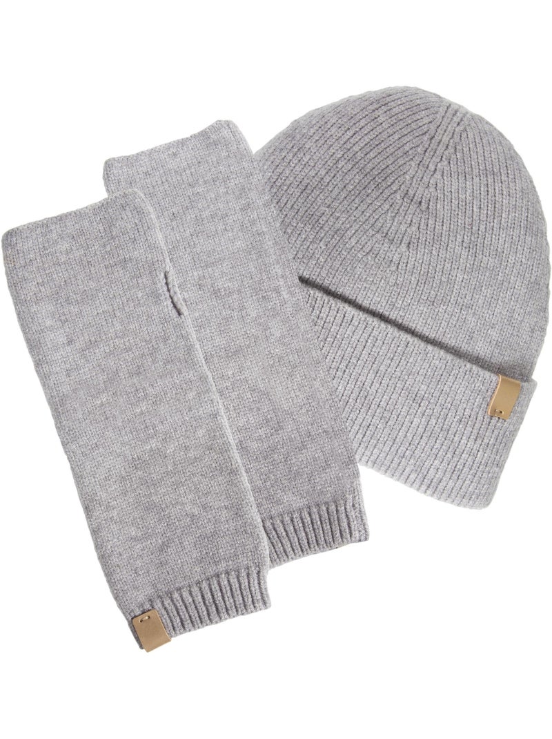 Mitaines ultra doux, Taille Unique femme Isotoner Gris Gris - Kiabi