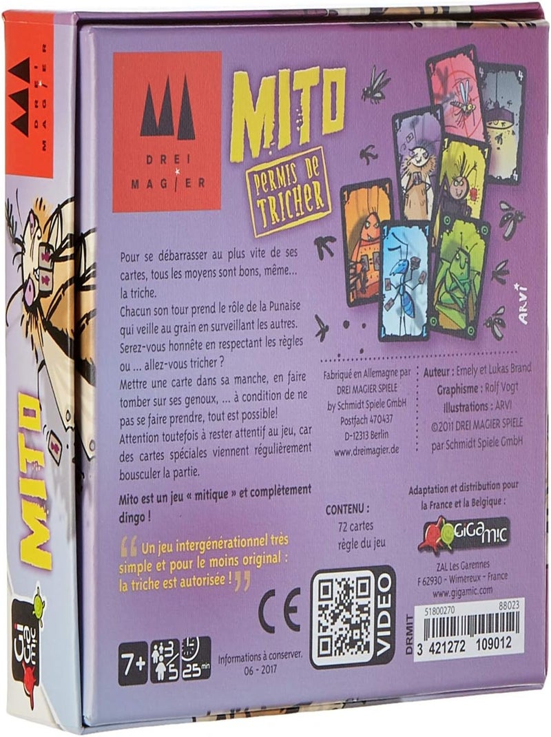 Mito jeu d'ambiance Violet - Kiabi