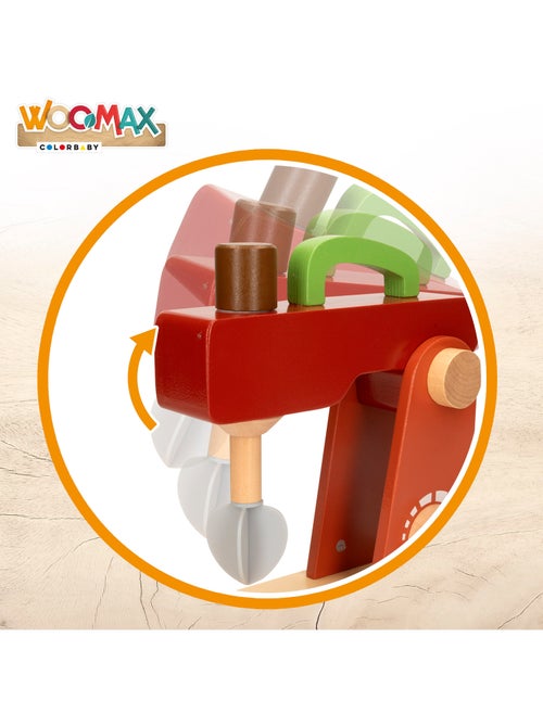 Mixeur en bois avec accessoires WOOMAX - Kiabi Mixeur en bois avec accessoires WOOMAX - Kiabi
