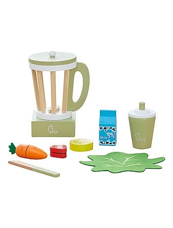 Mixeur jus de fruits légumes 13 accessoires de dinette enfant garçon fille