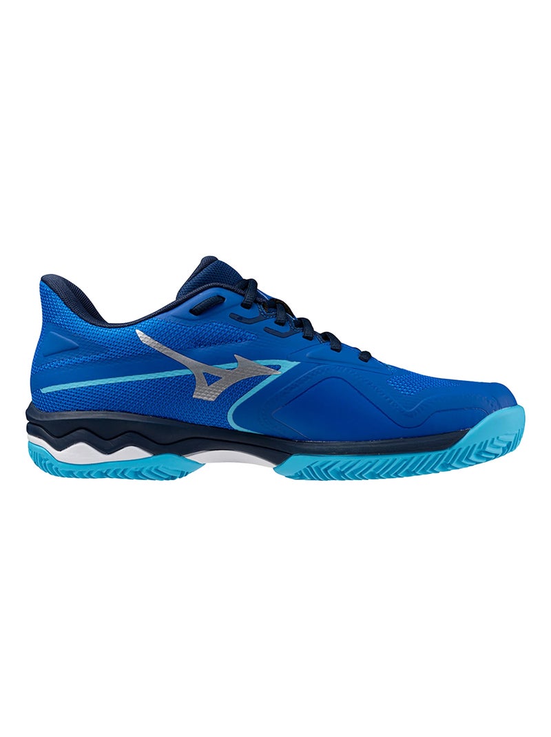 Mizuno - Baskets WAVE EXCEED LIGHT CC Bleu Blanc - Kiabi