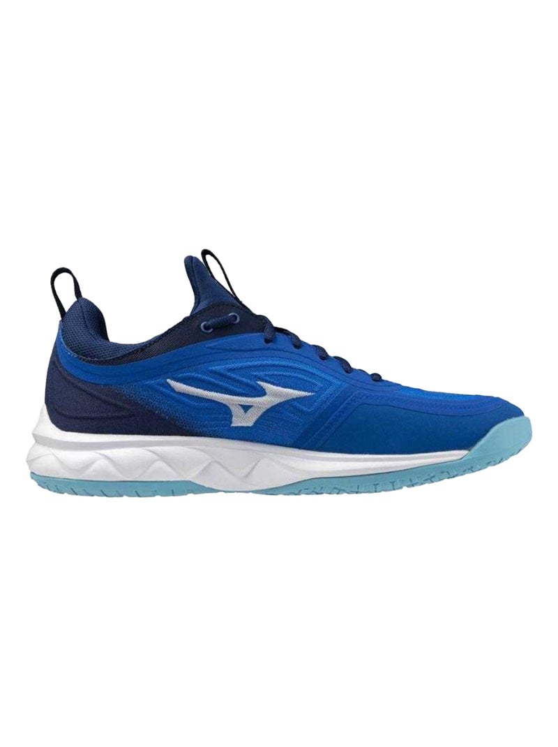 Mizuno - Baskets WAVE LUMINOUS Bleu Blanc - Kiabi