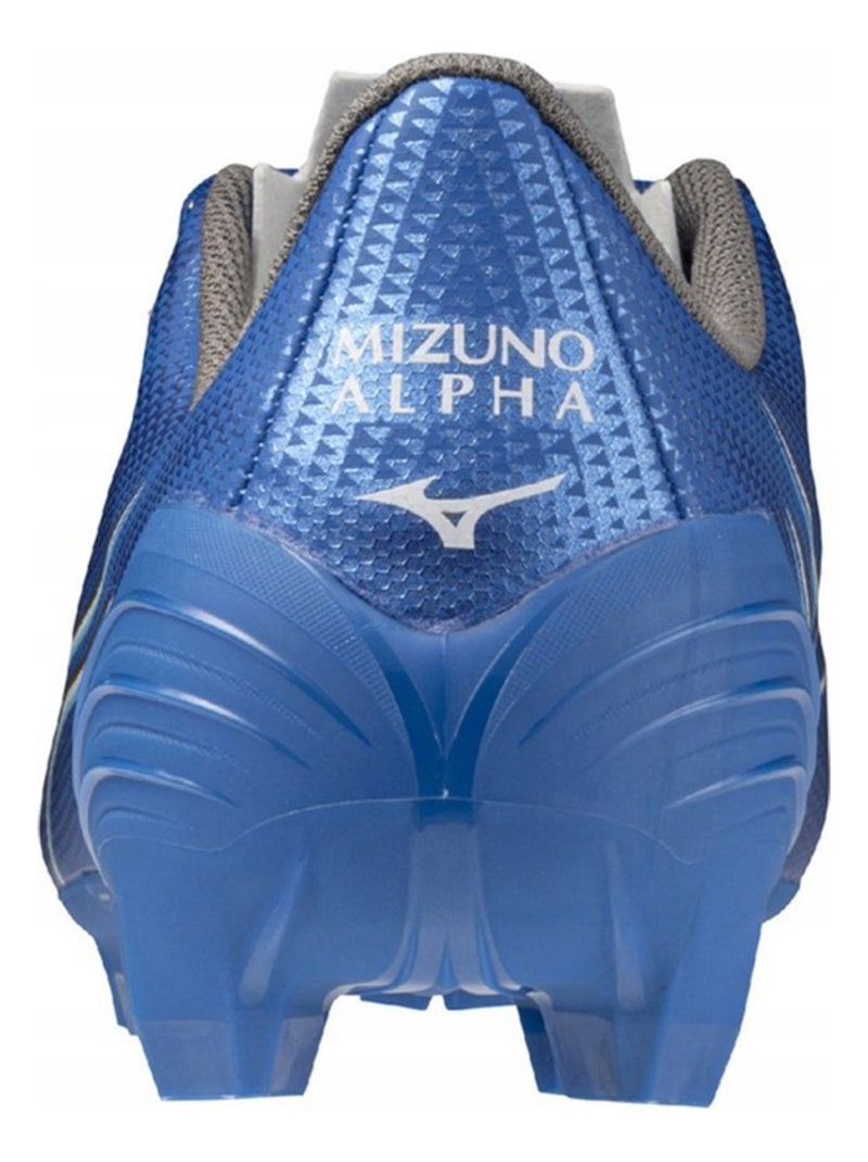 Mizuno - Chaussures de foot pour terrain ferme ALFA SELECT Bleu - Kiabi