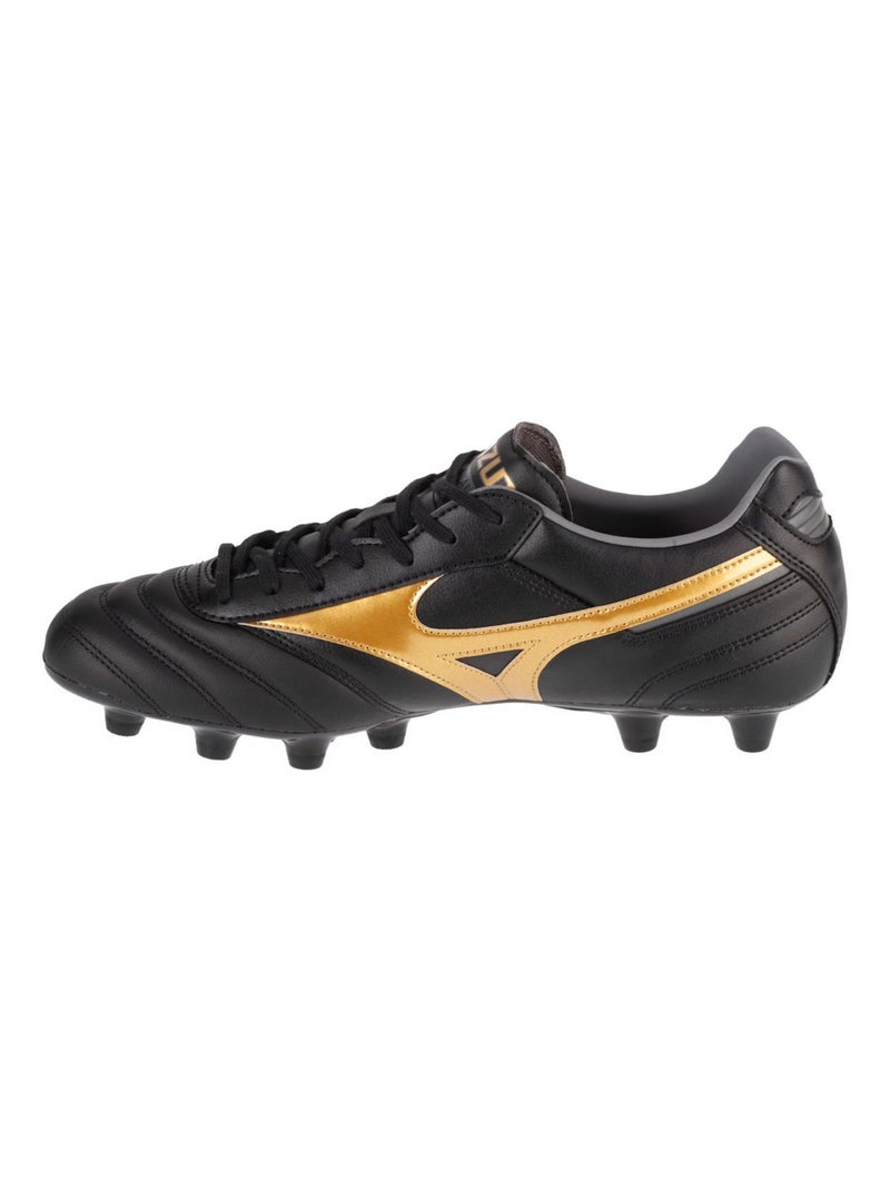 Mizuno - Chaussures de foot pour terrain ferme MORELIA PRO Noir - Kiabi