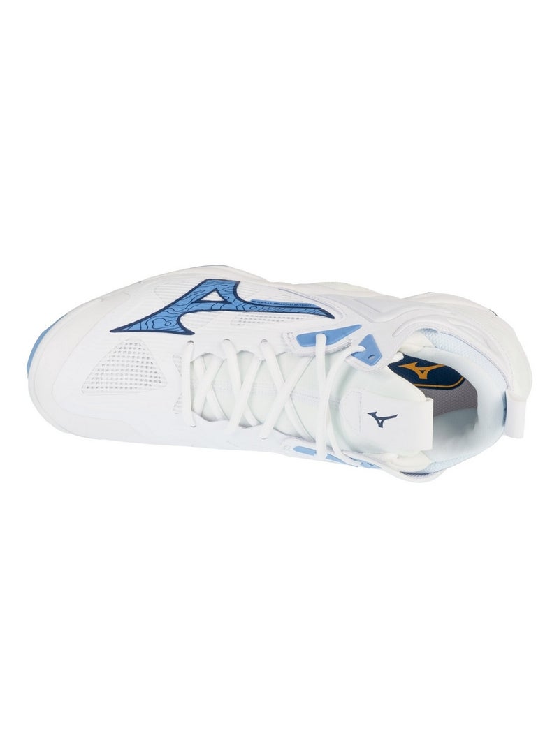 Mizuno - Chaussures de volley-ball WAVE MOMENTUM Blanc - Kiabi
