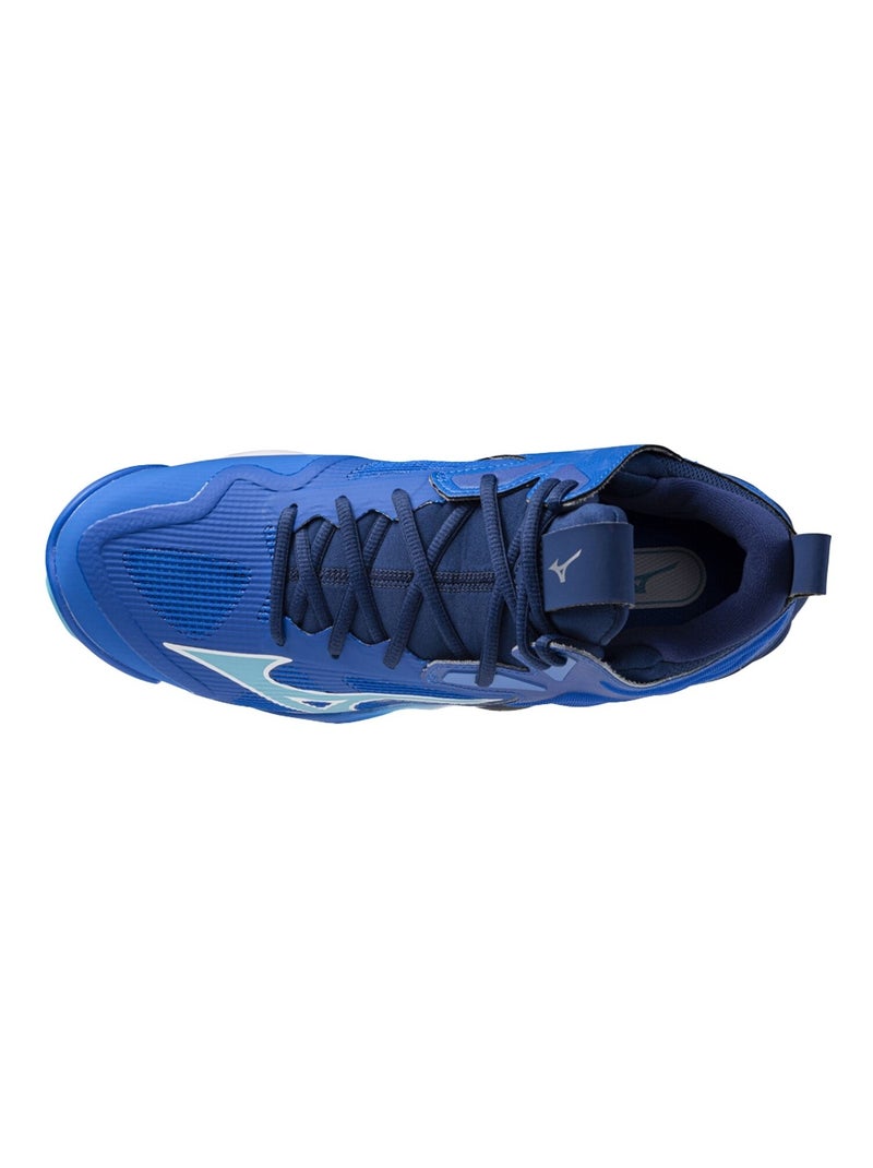 Mizuno - Chaussures de volley-ball WAVE MOMENTUM Bleu - Kiabi