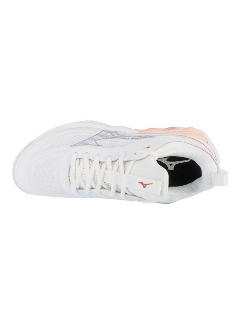 Mizuno - Chaussures volley-ball WAVE LUMINOUS Blanc - Kiabi