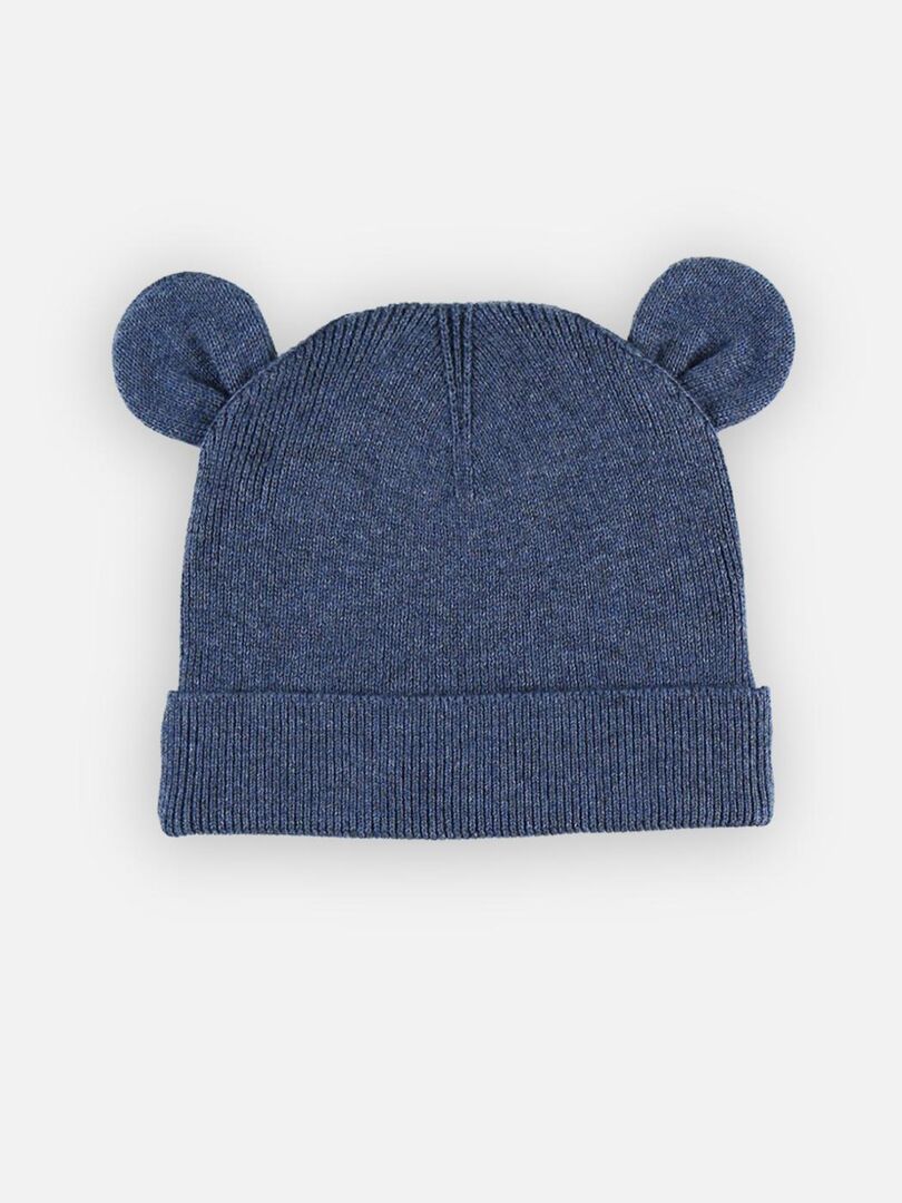 M&m bonnet tricot BIO - Noukie's Bleu - Kiabi