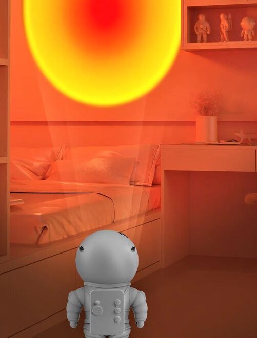 Mob - Astro Light orange - Lampe projecteur coucher-de-soleil - Kiabi