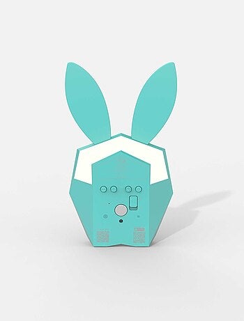 MOB - Réveil Cutie Clock Enfant & Adulte Turquoise- Réveil Intelligent avec application et Détecteur