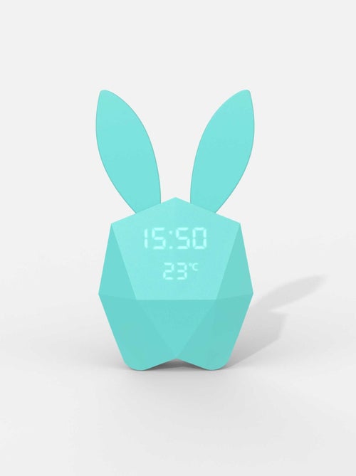 MOB - Réveil Cutie Clock Enfant & Adulte Turquoise- Réveil Intelligent avec application et Détecteur - Kiabi