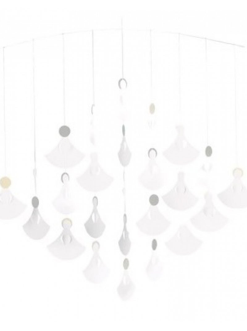 Mobile Décoratif Choeur d'Ange Flensted 25 cm Blanc - Kiabi