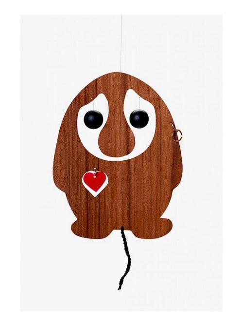 Mobile en Bois Troll Soufflant Flensted - Décoration Magique - Kiabi