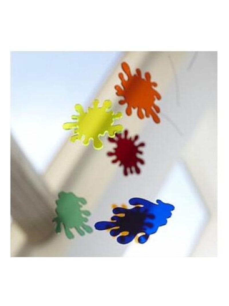 Mobile en Plexiglass Flensted Splash - Élégance en Mouvement Jaune - Kiabi