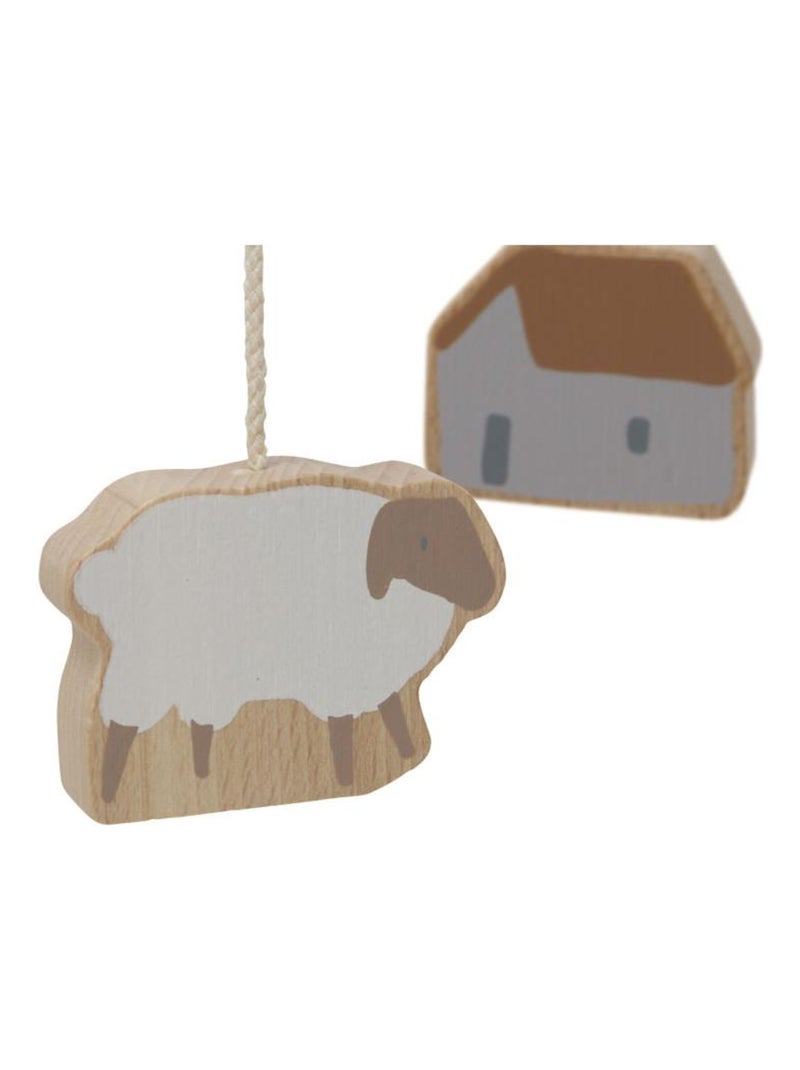 Mobile Farm en bois Jollein Marron - Kiabi