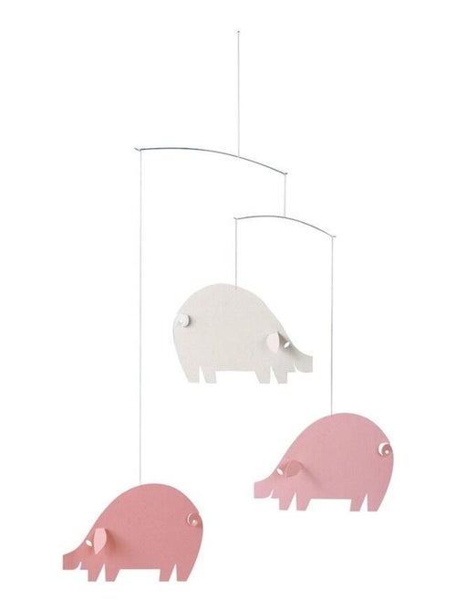 Mobile Flensted 3 Cochons en Rose - Décoration Murale Élégante - Kiabi