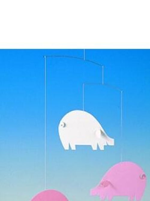 Mobile Flensted 3 Cochons en Rose - Décoration Murale Élégante - Kiabi Mobile Flensted 3 Cochons en Rose - Décoration Murale Élégante - Kiabi