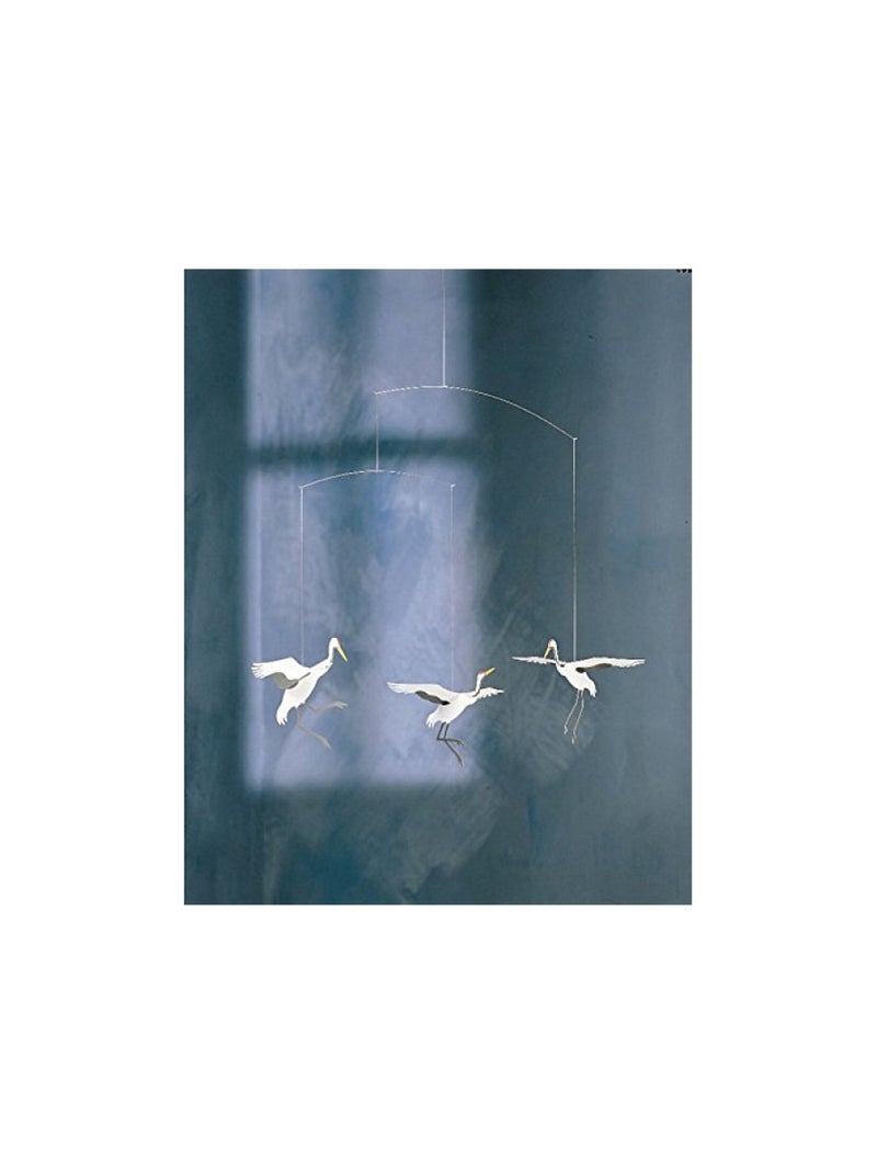 Mobile Flensted Crane Dance : Élégance et Mouvement Blanc - Kiabi