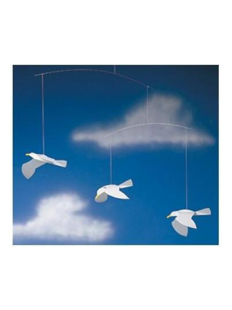 Mobile Flensted des Mouettes en Vol pour Décoration Blanc - Kiabi