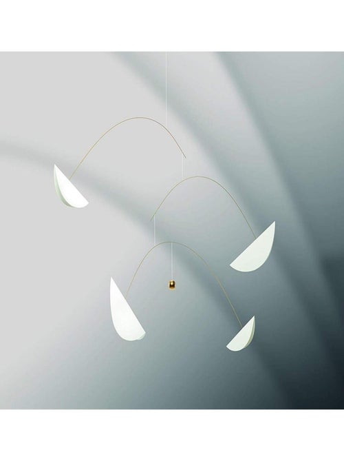 Mobile Flensted Élégance en Blanc et Or pour Décoration - Kiabi Mobile Flensted Élégance en Blanc et Or pour Décoration - Kiabi