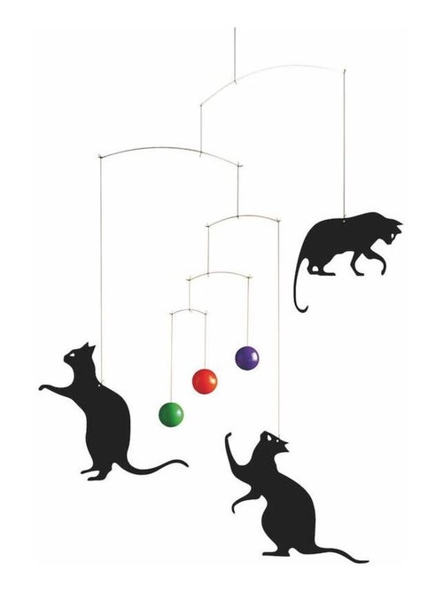 Mobile Flensted Feline Cats - Élégance et Mouvement - Kiabi