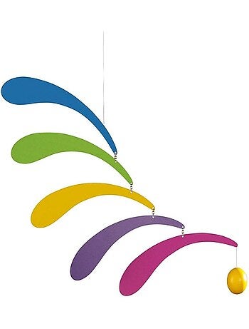 Mobile Flensted Flowing Rhythm Arc-en-Ciel pour Décoration Intérieure