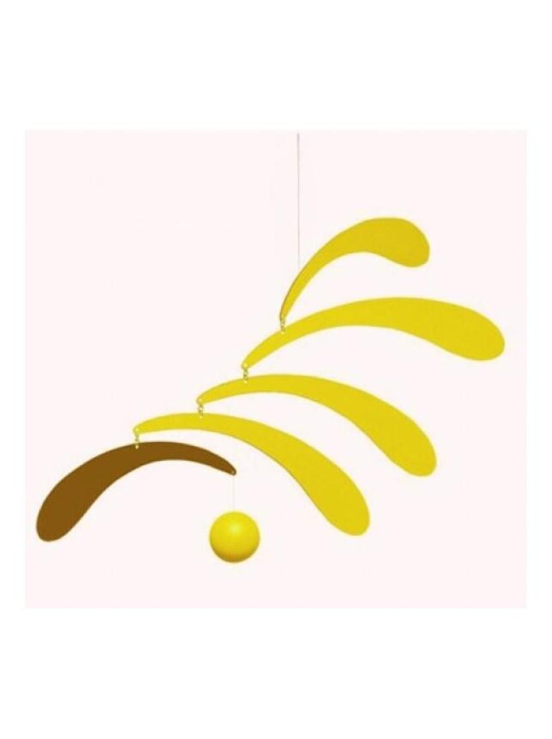 Mobile Flensted Flowing Rhythm Jaune et Noir pour Décoration Moderne Jaune - Kiabi