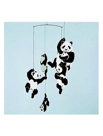 Mobile Flensted Panda en Carton - Élégance et Mouvement