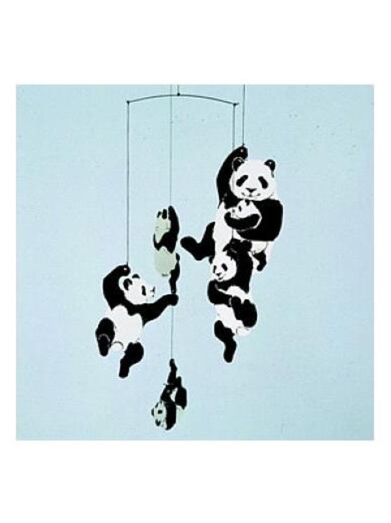 Mobile Flensted Panda en Carton - Élégance et Mouvement Blanc - Kiabi