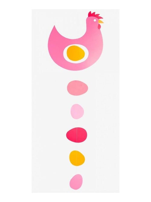 Mobile Flensted Poule Primée en Rose et Jaune - Kiabi