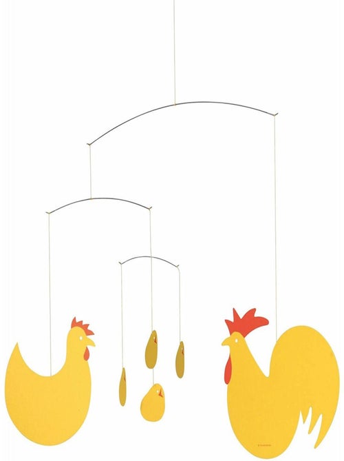 Mobile Flensted Poussin de Pâques en Carton - Kiabi