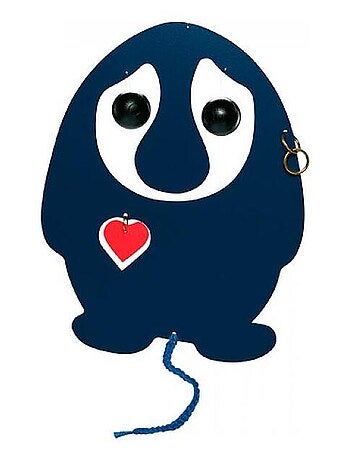 Mobile Flensted Troll Puffing Bleu - Décoration Suspendue Élégante