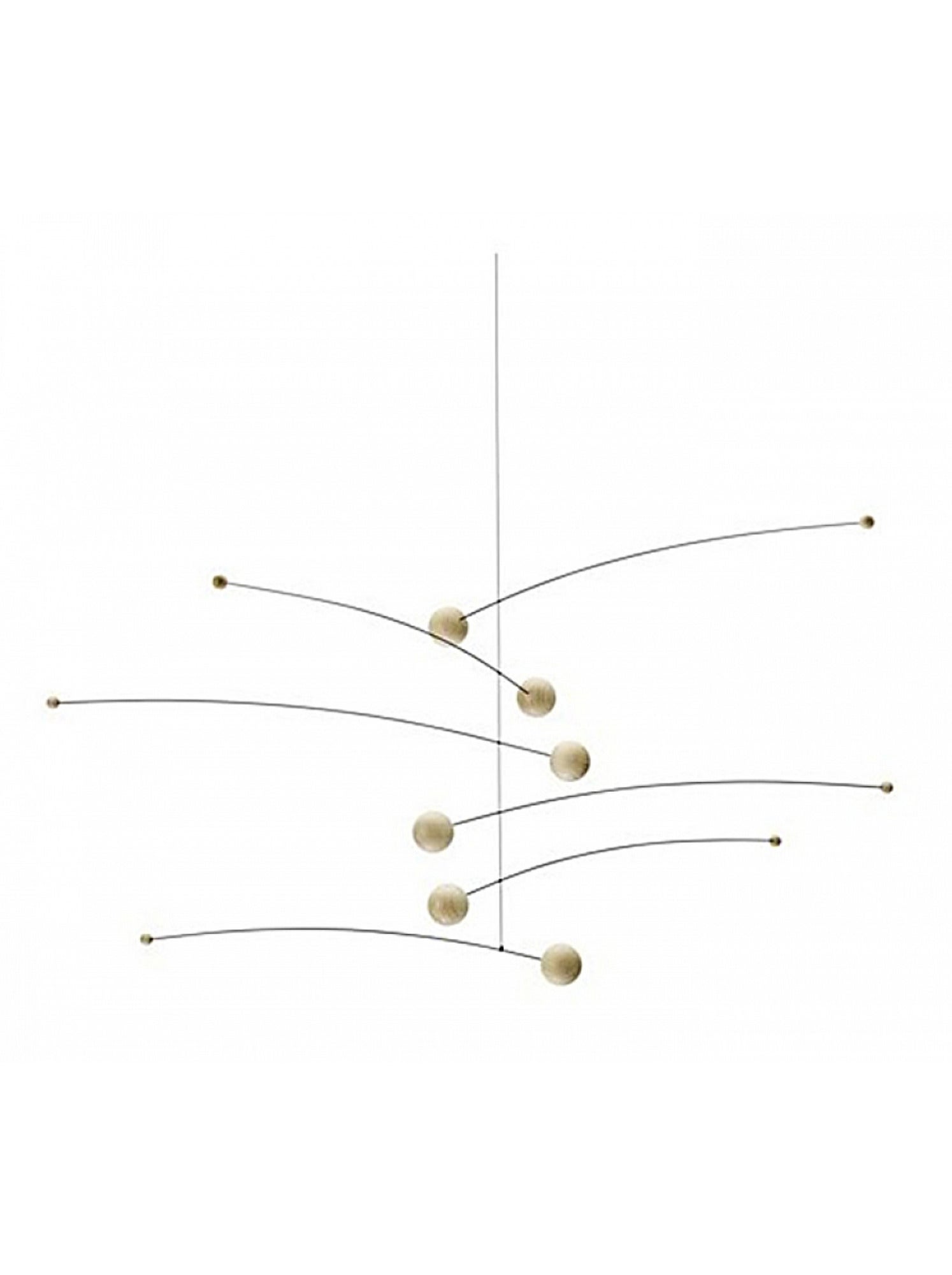 Carillon éolien En Bois Et Acier Inoxydable - 6 Tubes, 65 Cm De Haut - Décoration Jardin Ou Intérieur, Son Apaisant - 3