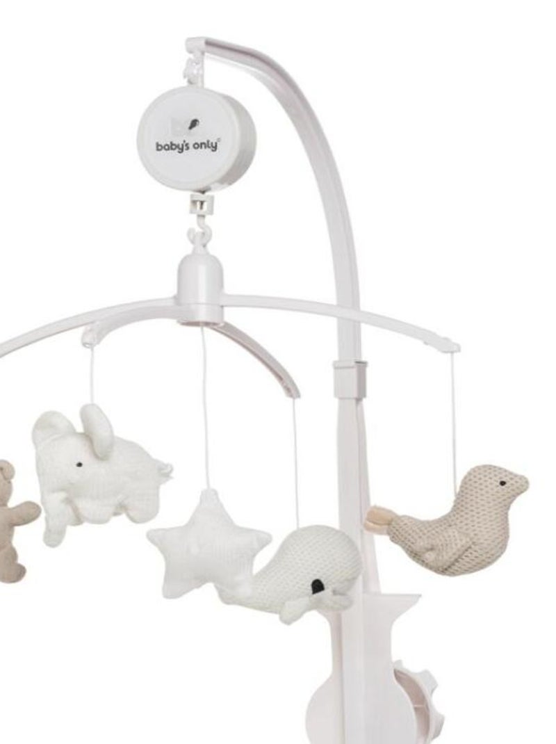 Mobile musical animaux beige Beige - Kiabi