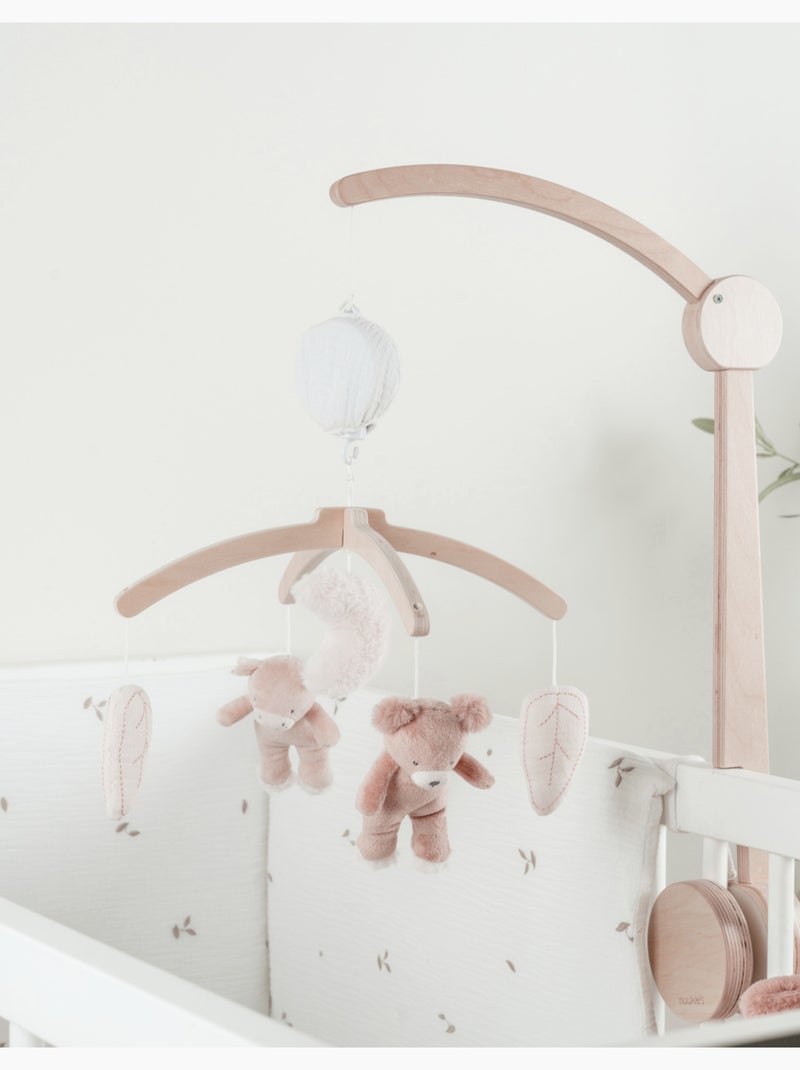 Mobile musical avec bras en bois – Lily & Fluffy Noukie's Rose - Kiabi