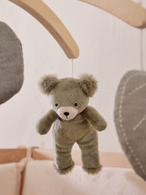 Mobile musical avec bras en bois – Orso & Fluffy Noukie's - Kiabi