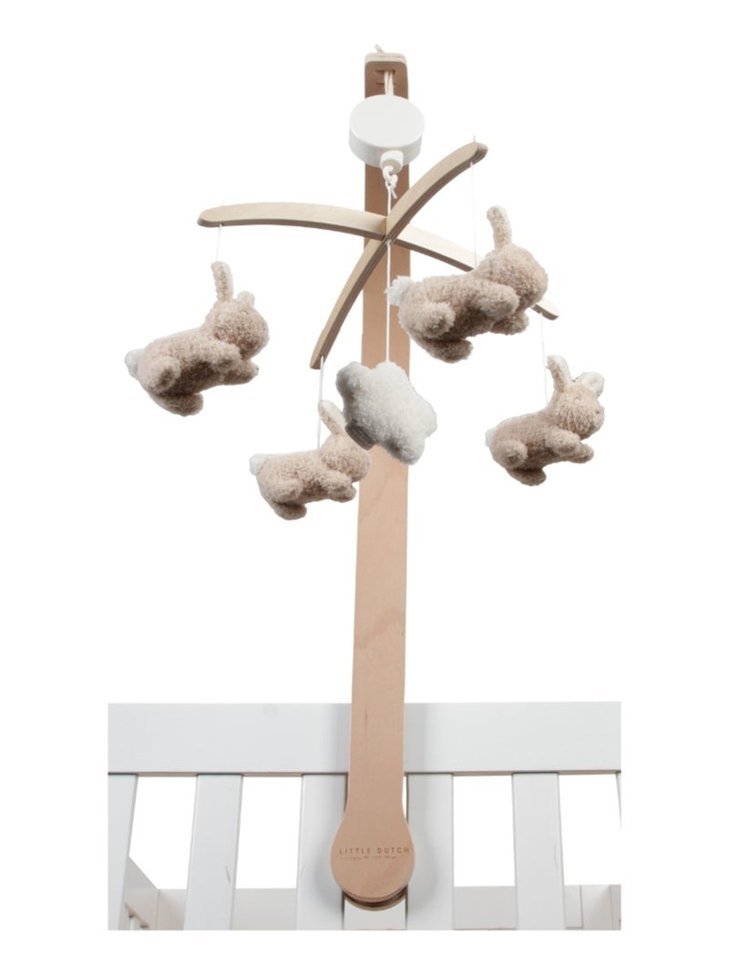 Mobile musical Baby Bunny Beige - Kiabi