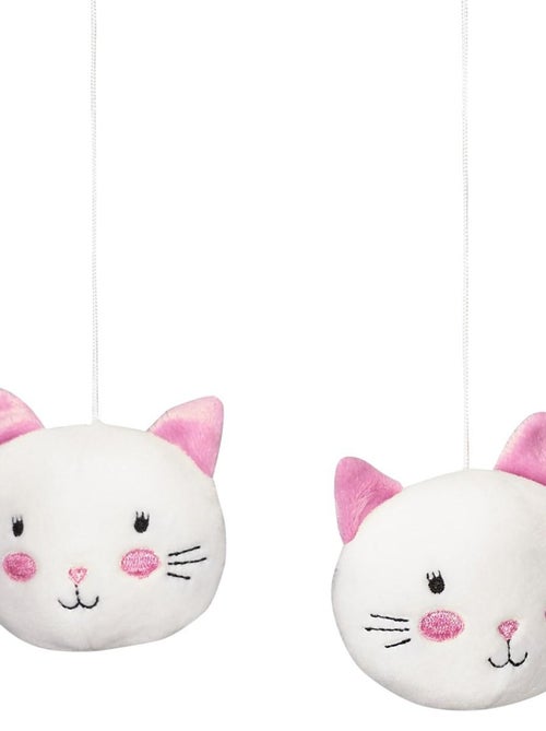 Mobile musical bébé en polyester blanc - BABYPRICE - Kiabi