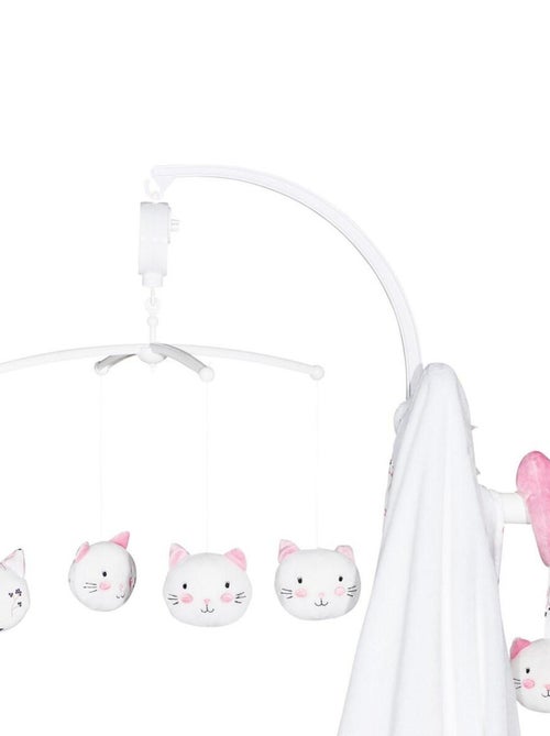 Mobile musical bébé en polyester blanc - BABYPRICE - Kiabi
