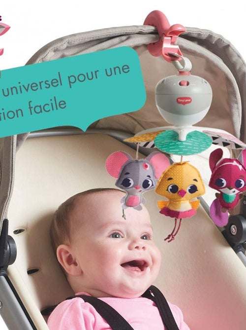 Mobile musical de voyage pour lit et poussette, Magical Tales, Collection Princesse - Kiabi