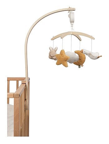 Mobile musical en bois Newborn