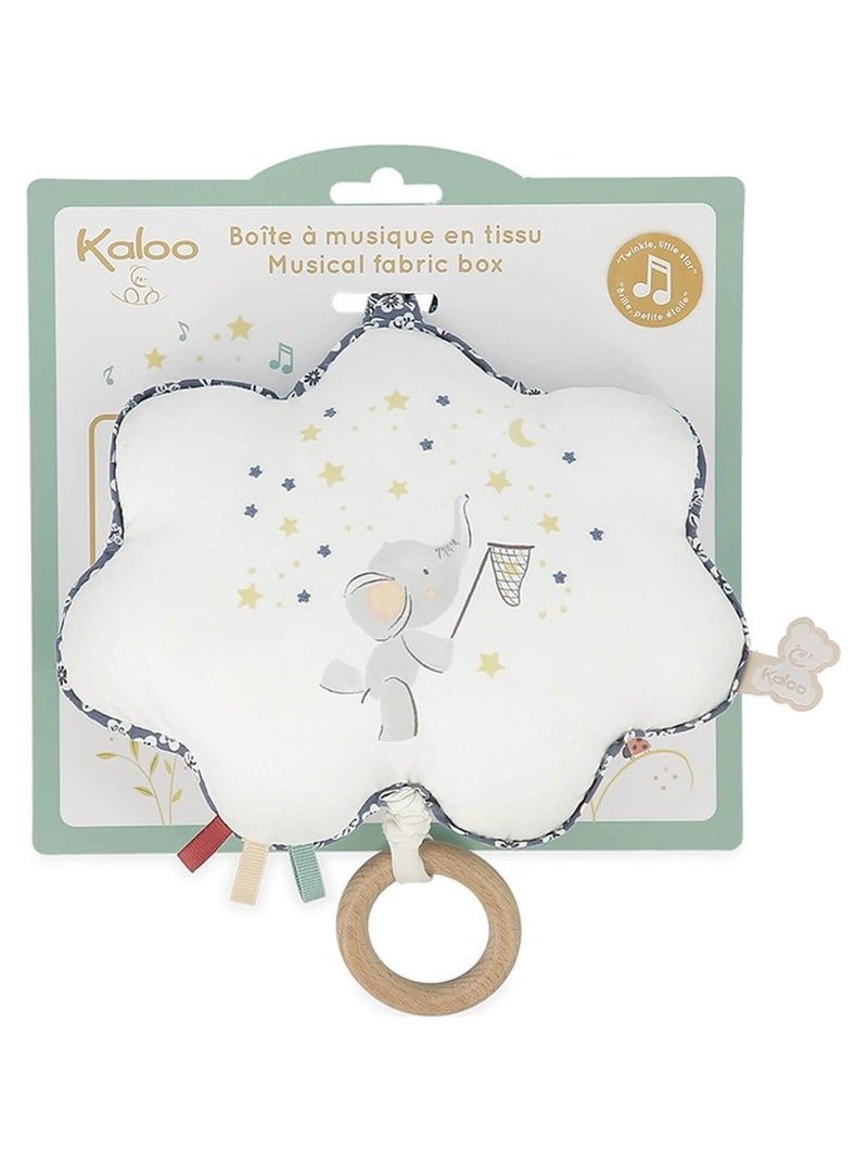 Mobile musical en tissu Brille brille petite étoile (15 cm) Bleu - Kiabi