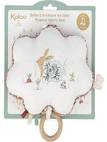 Mobile Musical En Tissu Mon Petit Lapin (15 Cm)