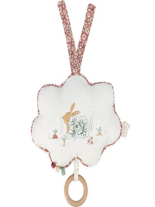 Mobile Musical En Tissu Mon Petit Lapin (15 Cm)