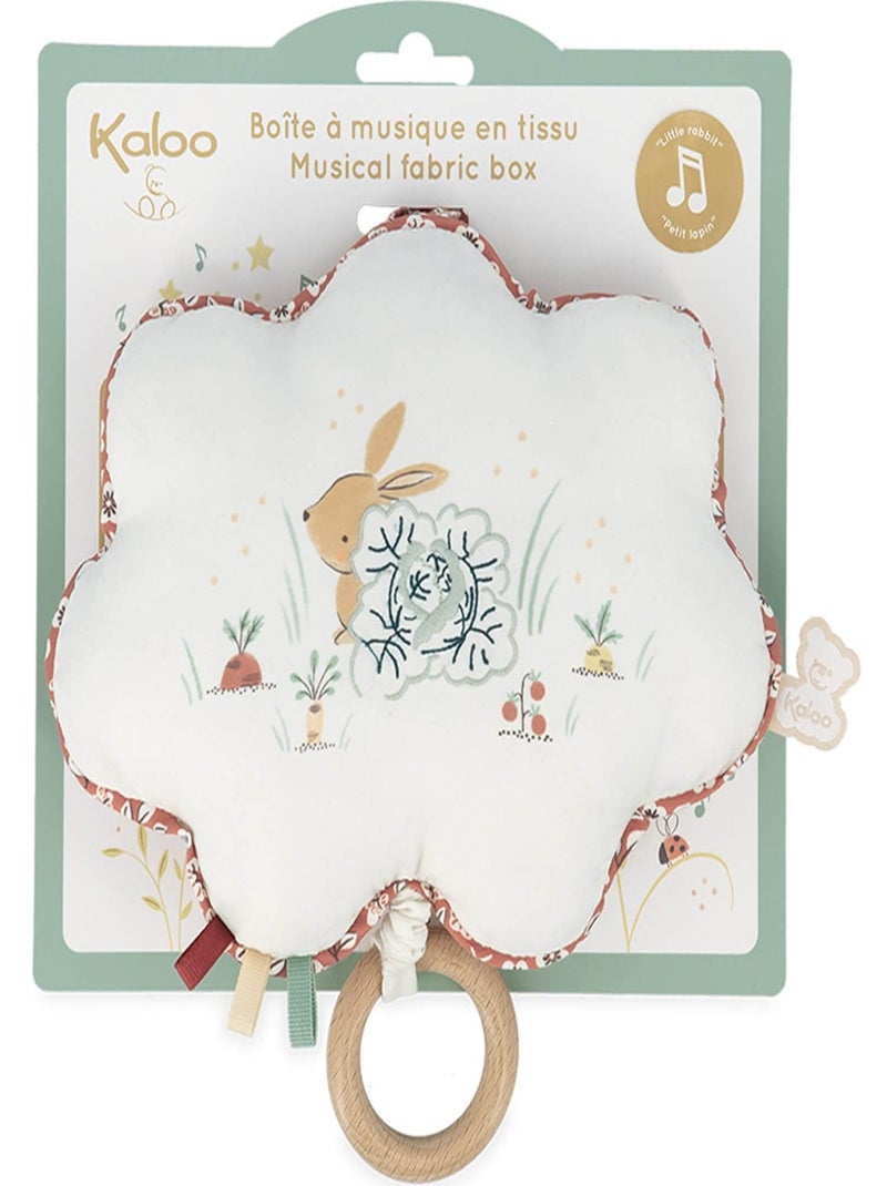 Mobile Musical En Tissu Mon Petit Lapin (15 Cm) Rouge - Kiabi