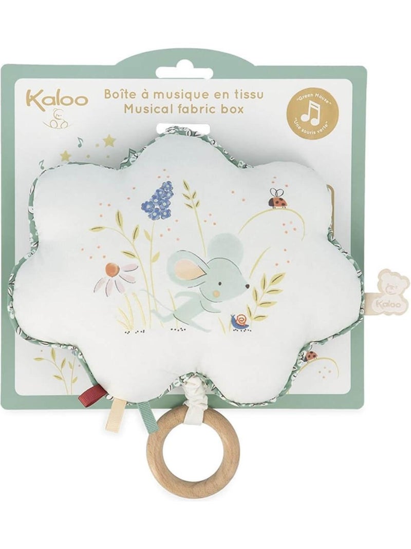 Mobile musical en tissu Une souris verte (15 cm) Vert d'eau - Kiabi