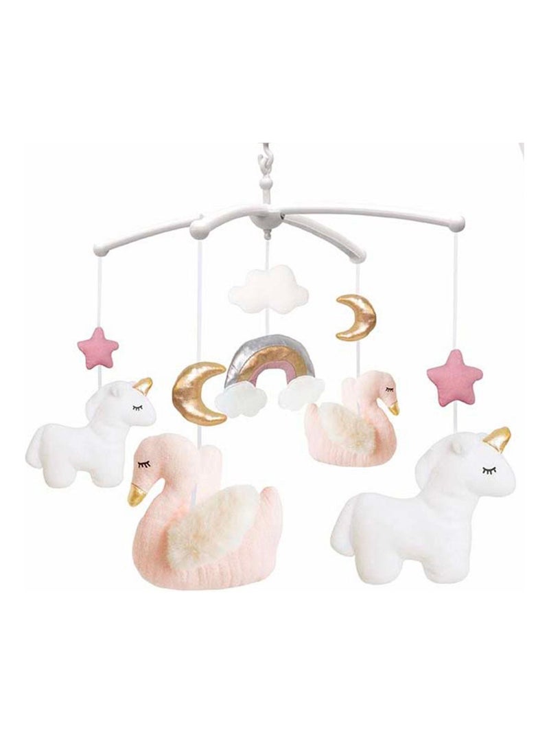Mobile musical pour lit bébé, Licorne JaBaDaBaDo Rose - Kiabi