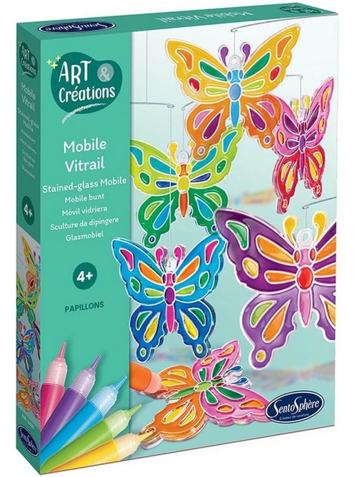 Mobile vitrail -papillons - Kiabi